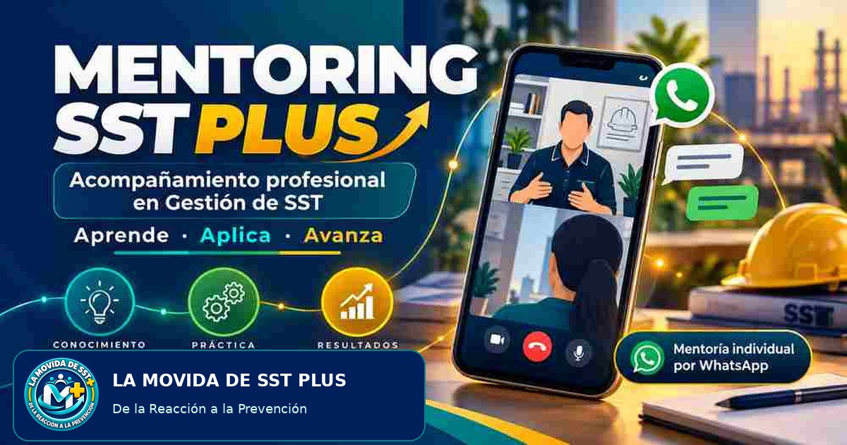 Mentoring SST Plus, programa de acompañamiento en Gestión de SST mediante WhatsApp